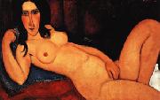 Amedeo Modigliani Reclining Nude with Loose Hair Sweden oil painting reproduction